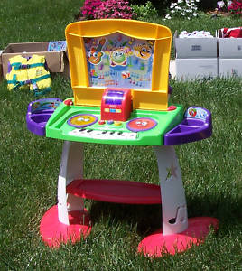 fisher price piano activity table